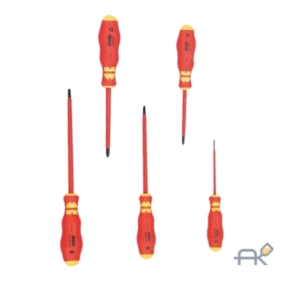 Набор отверток ZEBRA 2К VDE. 5 шт. (061396325)